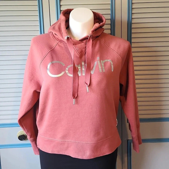 Calvin Klein Pink Hoodie - Picture 1 of 15